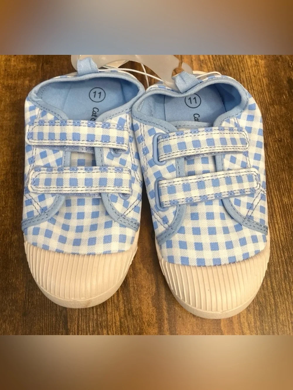 Toddler Parker Sneakers - Cat & Jack™ Blue Size 11T New - Picture 2 of 5